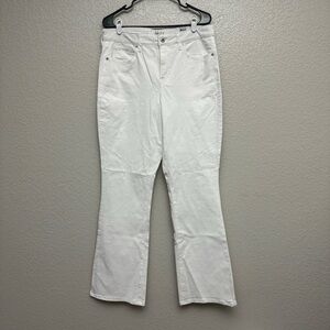 Style & Co Women’s White Curvy Boot Cut Jeans‎ Plus Size 14 NWT